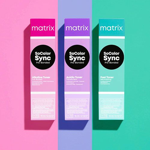 Matrix SoColor SYNC Pre-Bonded.Краситель тон в тон без аммиака.